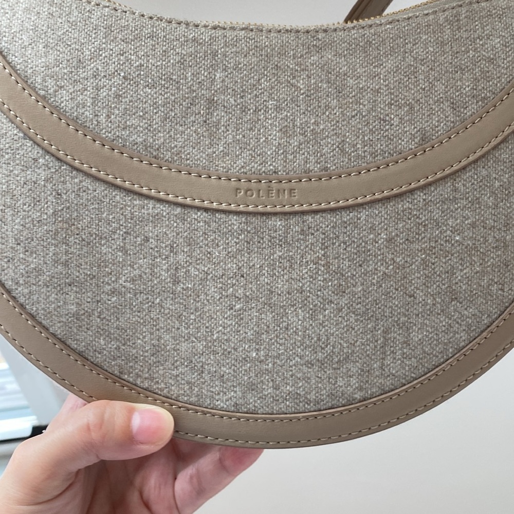 Polene dix edition duo-taupe canvas